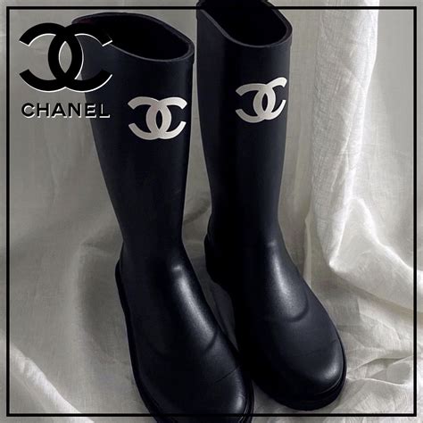 chanel rain boots size 11|Chanel rain boots 2022.